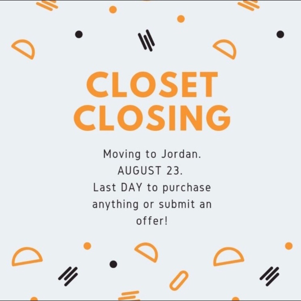 Closet closing - August 23